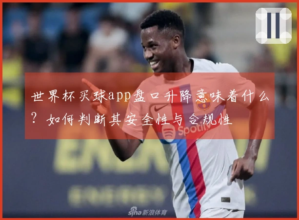 世界杯买球app盘口升降意味着什么？如何判断其安全性与合规性